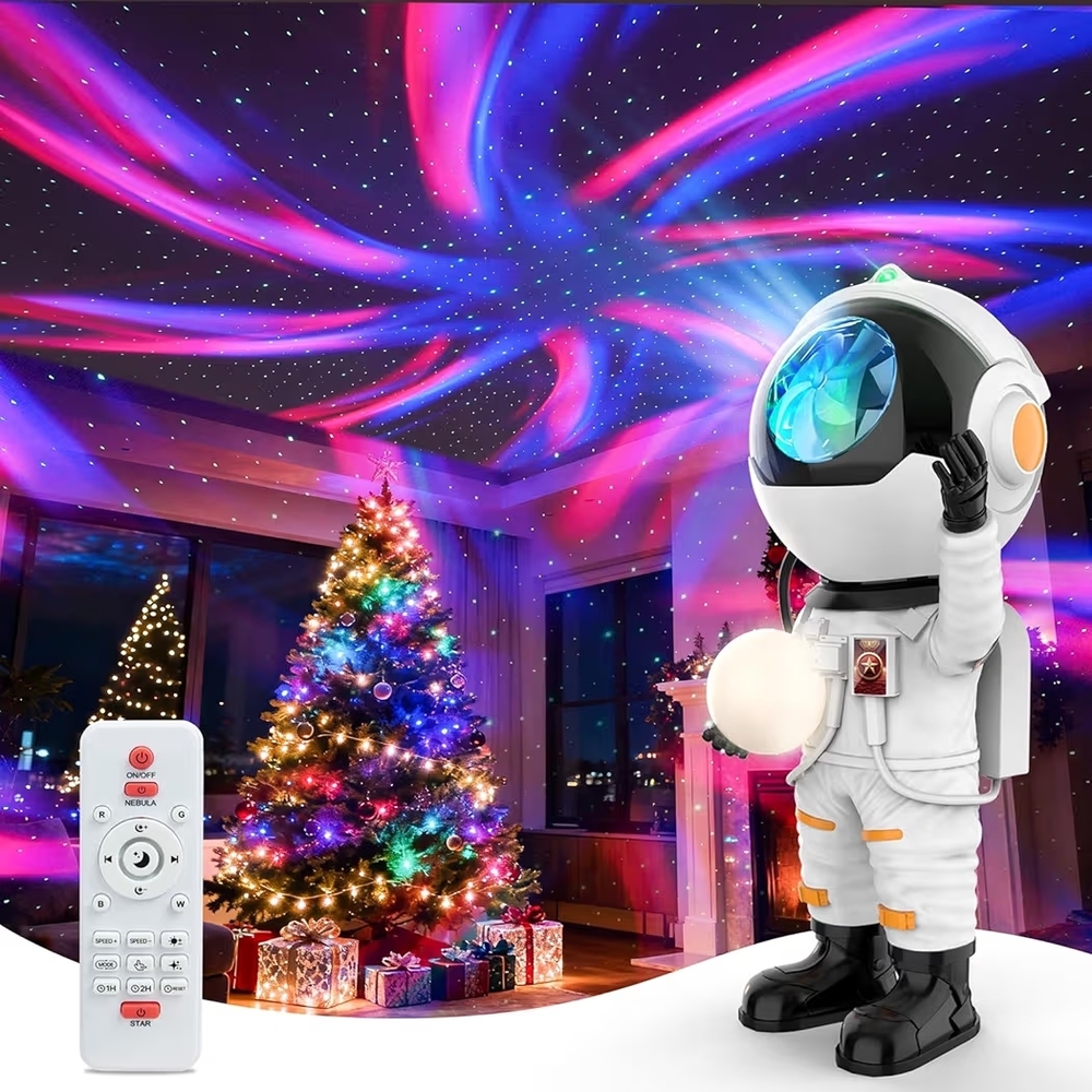 Astronaut Galaxy Projector with Remote